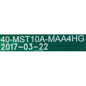 MAIN PARA TV HITACHI / NUMERO DE PARTE M8-T10NA22-MA200AA / 40-MST10A-MAA4HG / IDF135724A / V8-ST10K01-LF1V001 / 10347119MA1197 / MST10A / MODELOS 55R81 / 55RH1